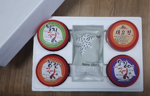 젓갈 선물세트(3종~5종) / 포장박스+보자기 포함